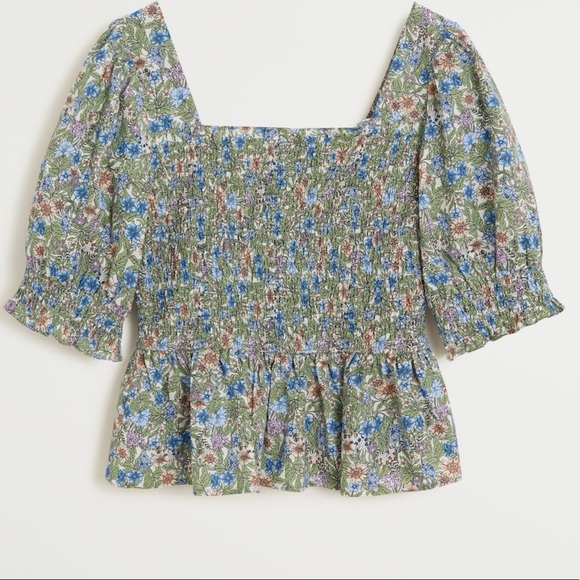 Mango Floral Top - Picture 3 of 3